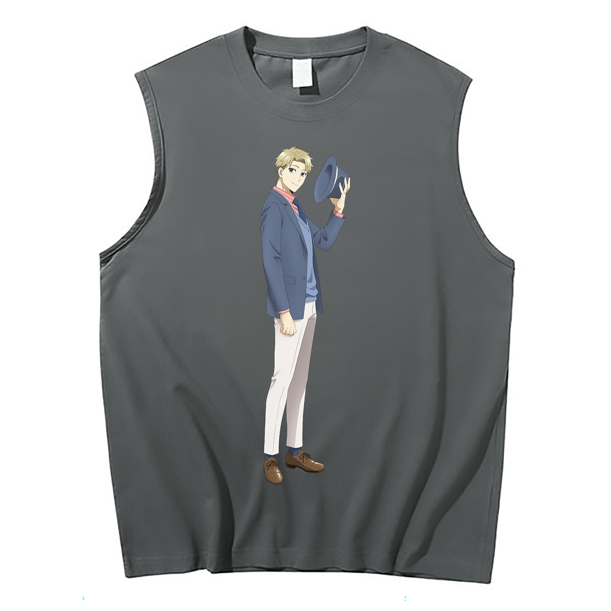 （画像用） SPY×FAMILY间谍家家酒 コットン100％タンクトップ（フロントプリント）